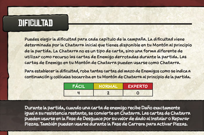 Modos de Dificultad en Wreckland Run